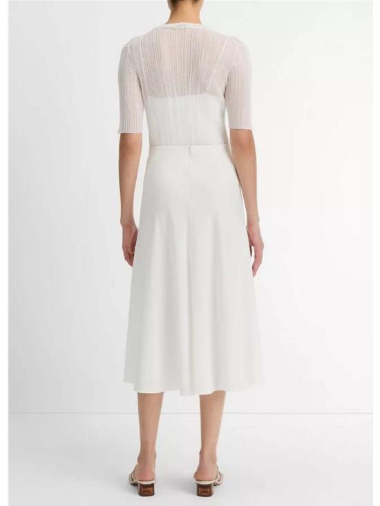  빈스 롱 원피스 바이어스 A라인 - VINCE