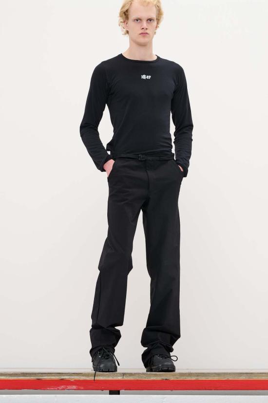  쥐알텐케이 스트레이트 팬츠 Gr10 K 딥 익스페리션  블랙 - GR10K