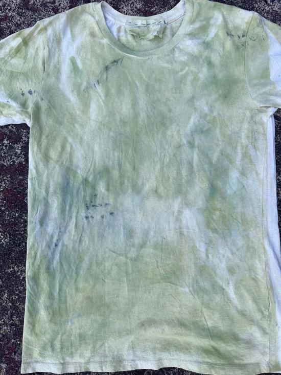  오드리 루이즈 레이놀즈 블라우스 오드리 루이스 레이놀즈 피티드 이집트산 면 셔츠 그린 - AUDREY LOUISE REYNOLDS