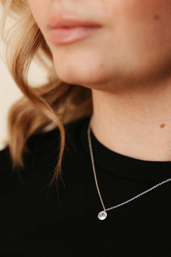  시에라 윈터 주얼리 목걸이/팬던트 악마의 눈 목걸이 터쿼이즈 - SIERRA WINTER JEWELRY