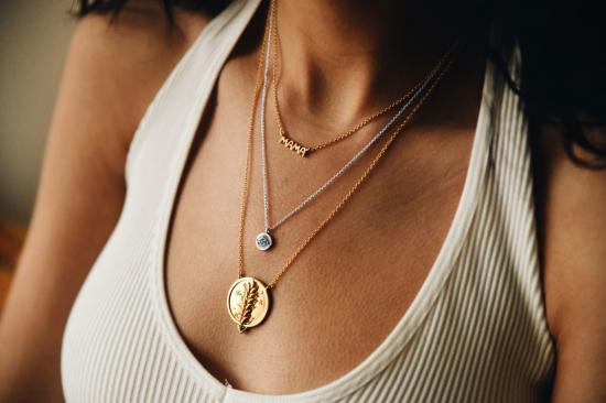  시에라 윈터 주얼리 목걸이/팬던트 악마의 눈 목걸이 터쿼이즈 - SIERRA WINTER JEWELRY