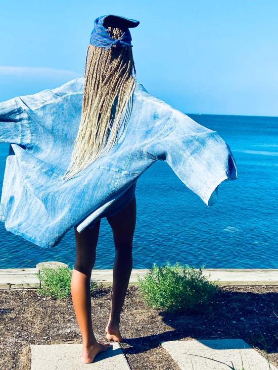  예세이트 가디건 남녀공용 Yesaet Zeina 기모노 카디 멀티