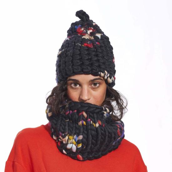  Mischa Lampert 모자 미샤 램퍼트 닙 비니 다크 트웜블리 - OTHER BRANDS