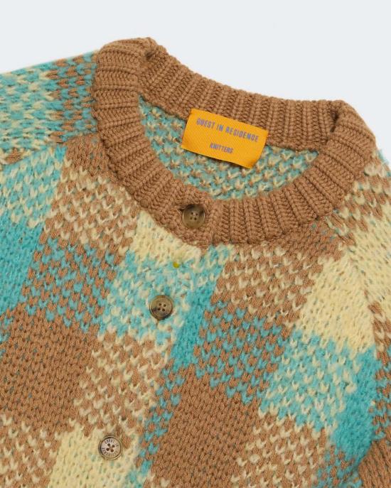  게스트 인 레지던스 가디건 버팔로 플레드 카디건 - GUEST IN RESIDENCE