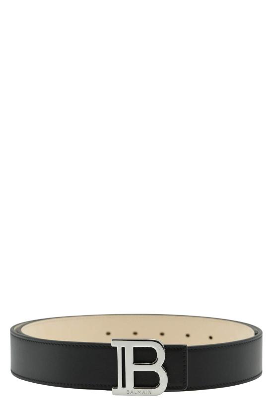  발망 가죽 벨트 엘레강트 블랙 가죽  블랙