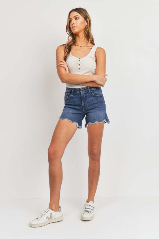  Just Black Denim 데님 숏팬츠 저스트 블랙 데님 톰보이 쇼츠 - OTHER BRANDS