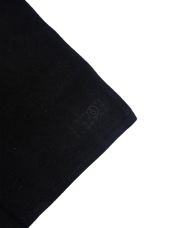  [키즈] MM6 메종마르지엘라 풀오버 메종 마르지엘라 키즈 MM6 스웨터 블랙 - MM6 MAISON MARGIELA