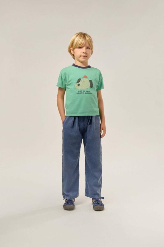  [키즈] The Campamento 트레이닝 상의 어린이용 캄파멘토 강아지 티셔츠 (녹색) - OTHER BRANDS