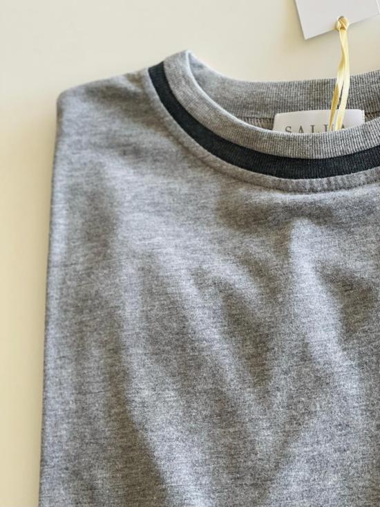  살루아 란제리 긴팔 티셔츠 , 기모 피마 코튼 소재 - SALUA LINGERIE