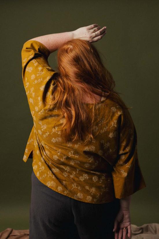  Pamut Apparel USA 셔츠 Pamut Apparel Usa 3/4 슬리브 한나 - PAMUT APPAREL