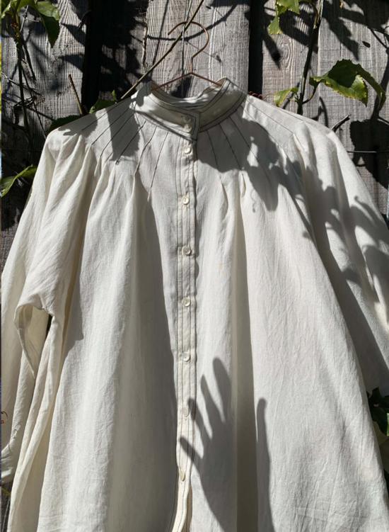  Seek Collective 블라우스 Juliet 셔츠 내추럴