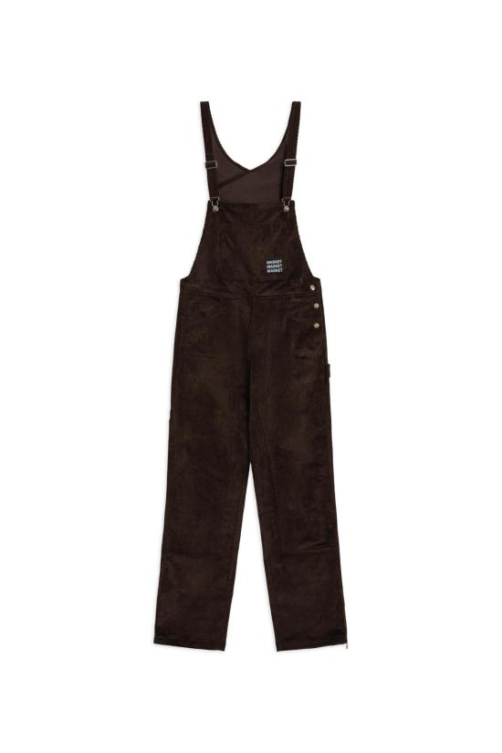  마켓 데님 팬츠 벨벳 오버롤