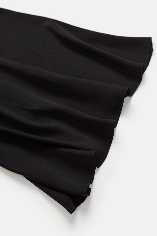  에리카 타노브 롱 원피스 에리카 타노프 롱 롤라 실크 샤르뫼즈 드레스 블랙 - ERICA TANOV