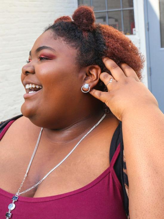  페어 아니타 반지 세미콜론 스털링 실버 - FAIR ANITA