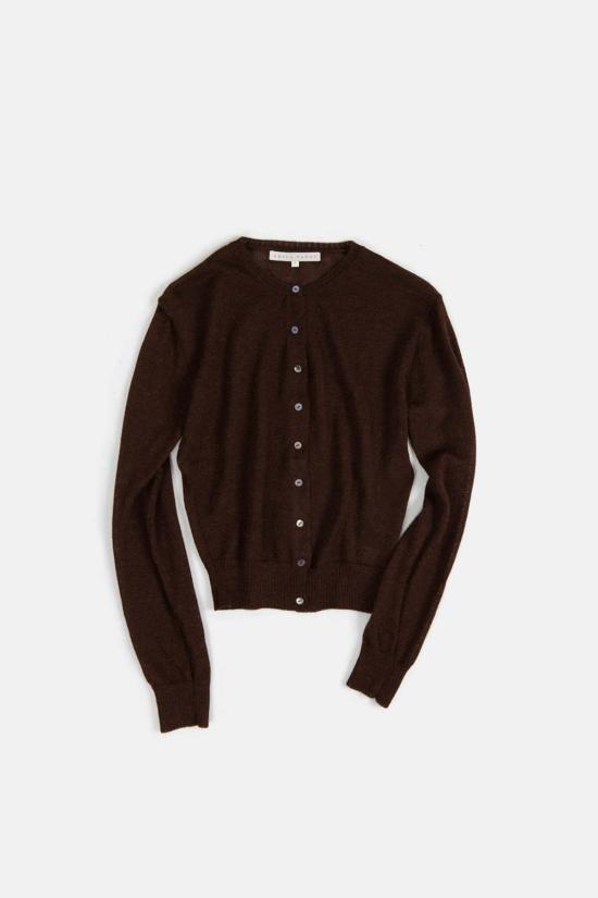  에리카 타노브 가디건 에리카 타노프 알파카 클래식 - ERICA TANOV