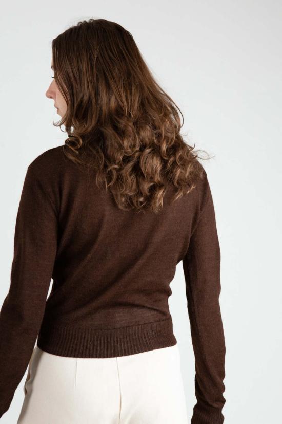  에리카 타노브 가디건 에리카 타노프 알파카 클래식 - ERICA TANOV