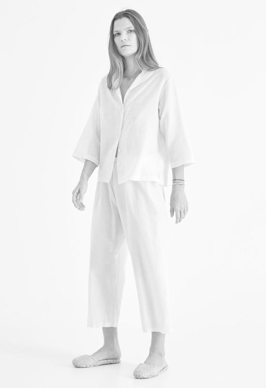  Loup Charmant 라운지 웨어 루프 샤르망 앨리스 타운 자수 도트 잠옷 - LOUP CHARMANT