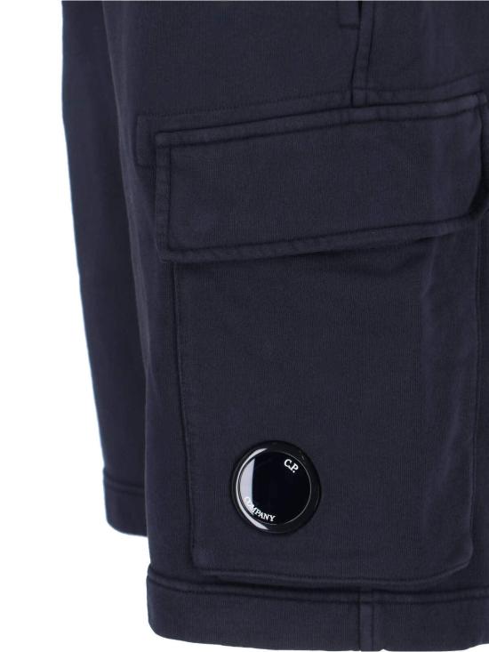  씨피 컴퍼니 숏팬츠 C.P. 컴퍼니 렌즈 쇼츠 블루 - C.P. COMPANY