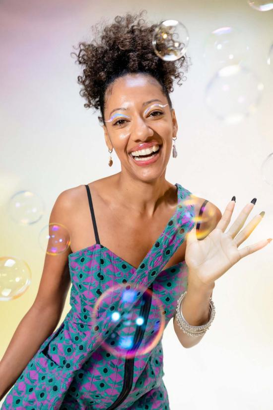  아바카시 숏 원피스 지퍼 미니 드레스 - ABACAXI