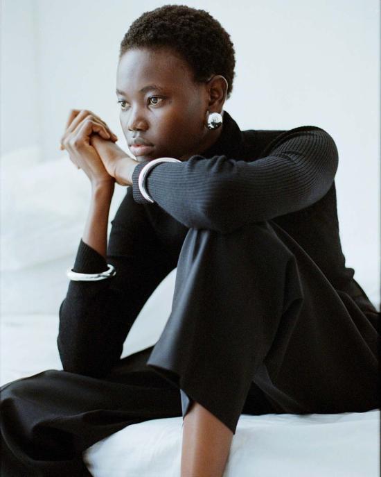  아니카 이네즈 이어링 대형 반구형 귀걸이 - ANNIKA INEZ