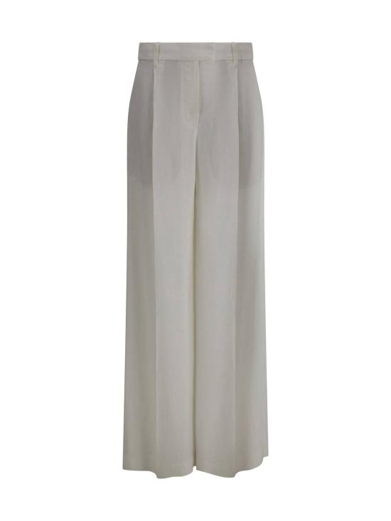  브루넬로 쿠치넬리 스트레이트 팬츠 Brunello Cucinelli 와이드 레그 팬츠 Naturale