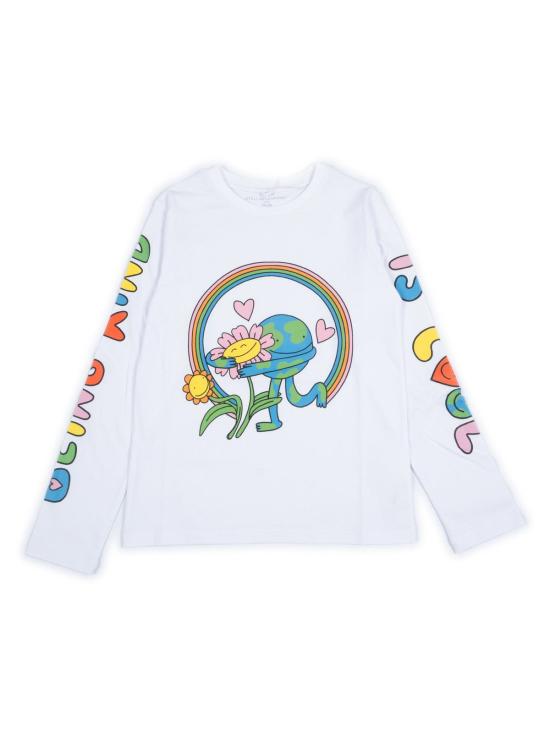  [키즈] 스텔라 맥카트니 탑 스텔라 매카트니 아동용 티셔츠/상의 (흰색)