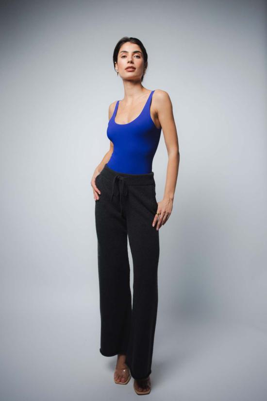  Santicler 바디수트 티셔츠 산티클레르 롤라 마이크로저지 탱크 바디수트 미드나잇 - OTHER BRANDS