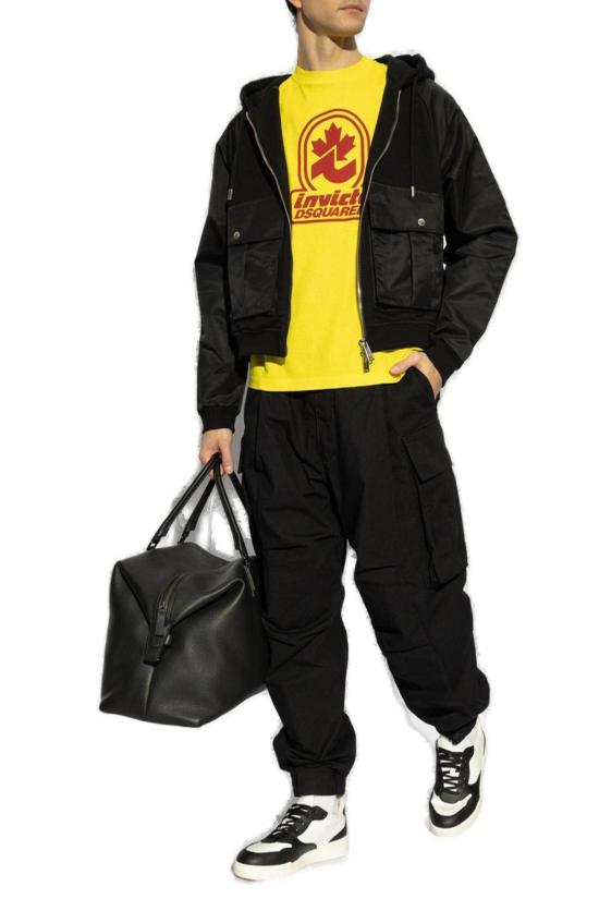  디스퀘어드2 치노 팬츠 Dsquared2 Icon New Generation Ripstop 3D 카고 팬츠 블랙 - DSQUARED2