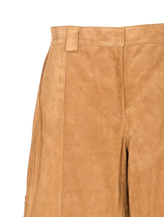  토리버치 팬츠 스웨이드  베이지 - TORY BURCH