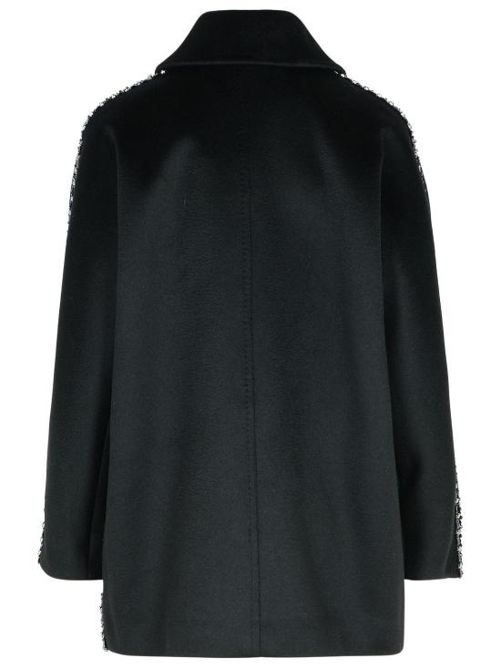  막스마라 코트 막스 마라 라피도 카멜  블랙 - MAX MARA