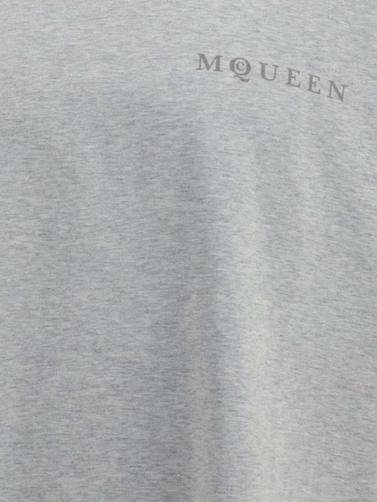  알렉산더 맥퀸 반팔 티셔츠 로고 티셔츠 - ALEXANDER MCQUEEN
