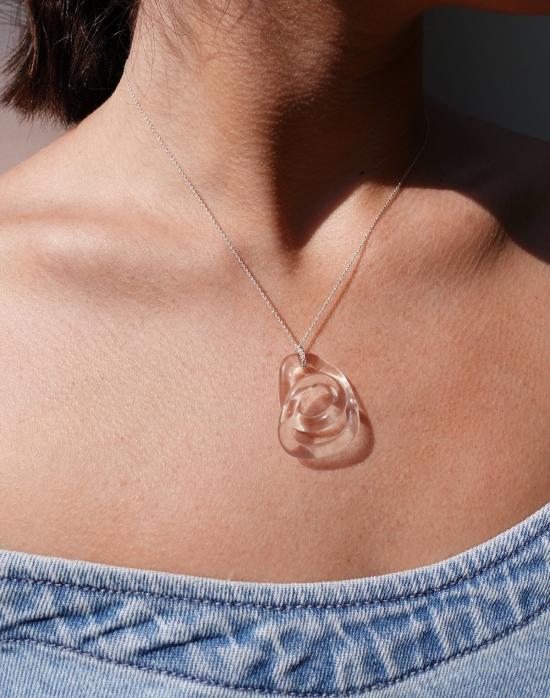  제인 다렌스부르그 목걸이/팬던트 제인 다렌스버그 스퀴글 펜던트 목걸이 실버