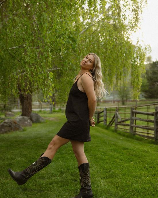  Sønderhaus 라운지 웨어 쇠네르하우스 슬립 드레스