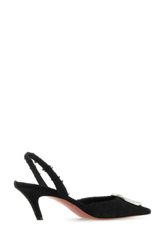  아미나 무아디 힐/펌프스 Amina Muaddi Scarpe Con Tacco 힐 Bla - AMINA MUADDI