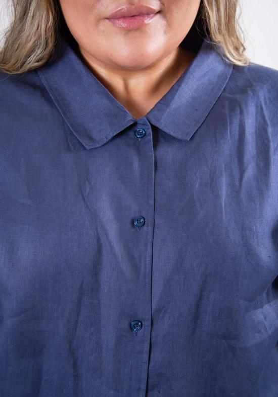  Sønderhaus 라운지 웨어 리넨 세트 네이비 - OTHER BRANDS