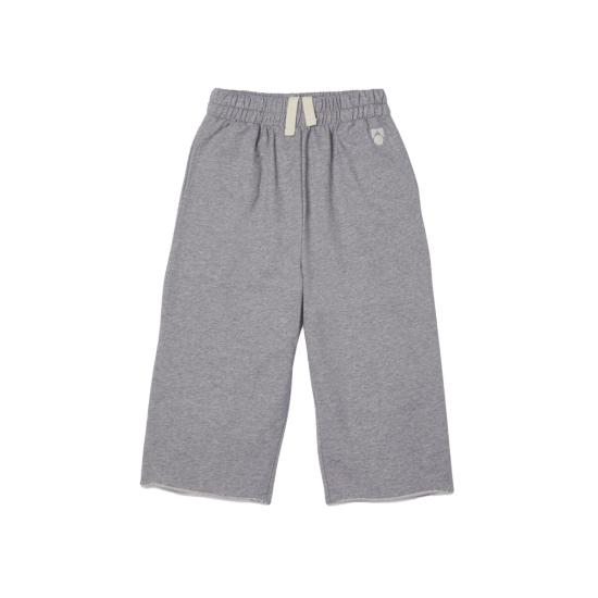 [키즈] Main Story 트레이닝/조거 팬츠 키즈 메인 스토리 키즈 컷오프 스웨트 그레이 멜란지