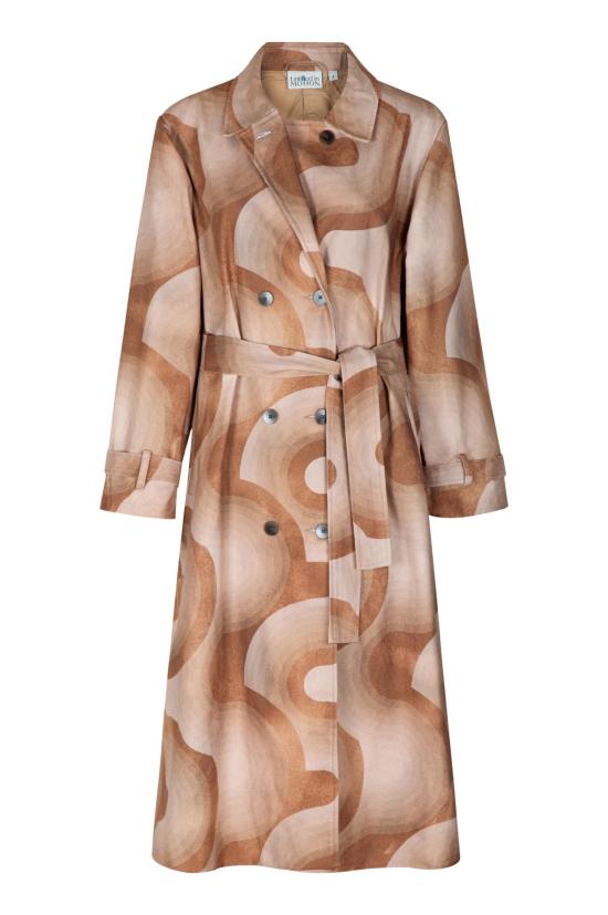  언타이틀드 인 모션 트렌치 코트 무제 In Motion Nymoni Coat Asymptote Brown