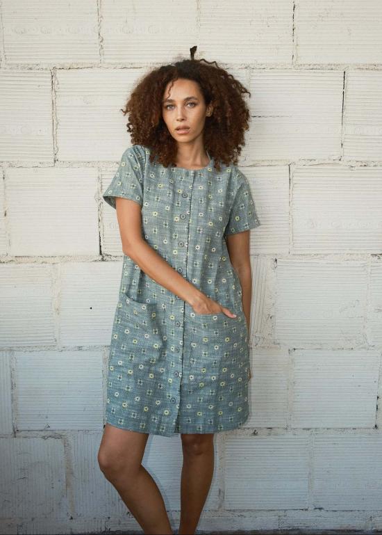  에이스 앤 지그 숏 원피스 에이스앤지그 냇 시프트 미니드레스 - ACE & JIG