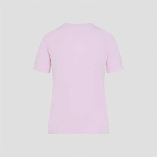  자크뮈스 반팔 티셔츠 르 그로그랭 티셔츠 핑크 - JACQUEMUS