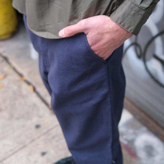  스티븐 알란 스트레이트 팬츠 스티븐 앨런 댄버 팬츠 롱 네이비 - STEVEN ALAN