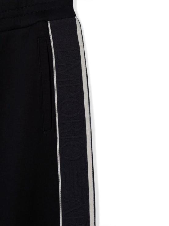  [키즈] 엠포리오 아르마니 트레이닝/조거 팬츠 아동용 파란색 바지 - EMPORIO ARMANI