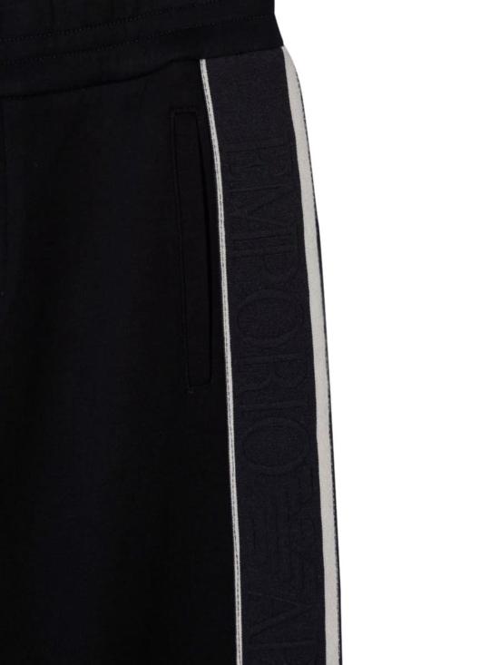  [키즈] 엠포리오 아르마니 트레이닝/조거 팬츠 아동용 파란색 바지 - EMPORIO ARMANI