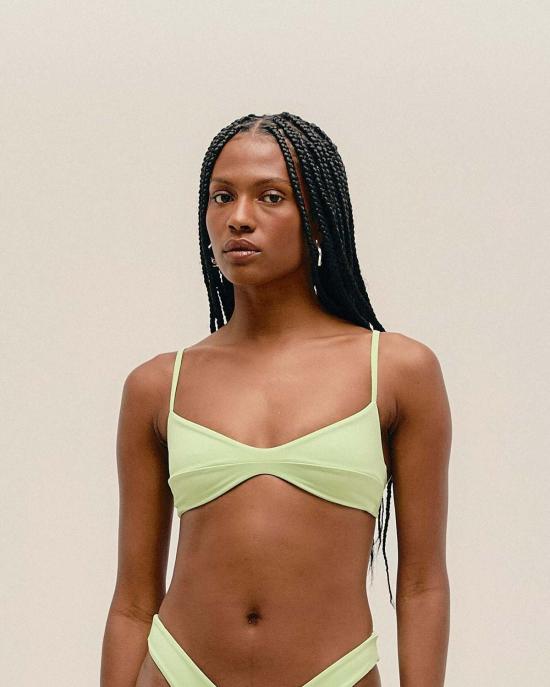  Haight 비키니 수영복 헤이트 모니카 비키니 탑 (조절 가능한 뒷부분 포함) 카노아스 그린 - OTHER BRANDS