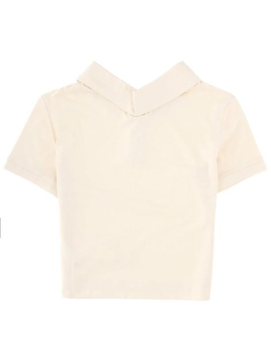  케이트 블라우스 카이테 자스나 탑 파우더 - KHAITE