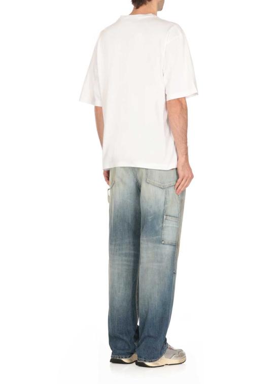  디스퀘어드2 반팔 티셔츠 Dsquared2 티셔츠 화이트 - DSQUARED2