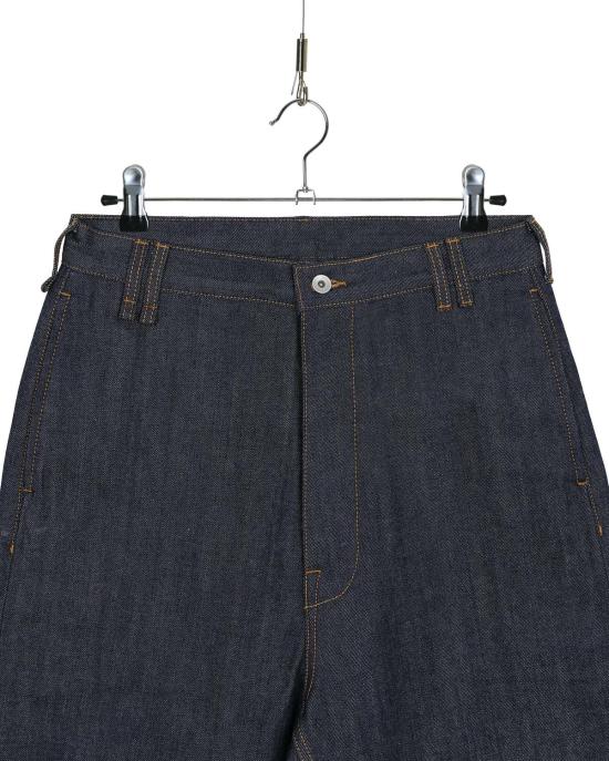  패브릭스 치노 팬츠 원단 인디고 일본산 셀비지 유틸리티  인디고 - FAVRICS