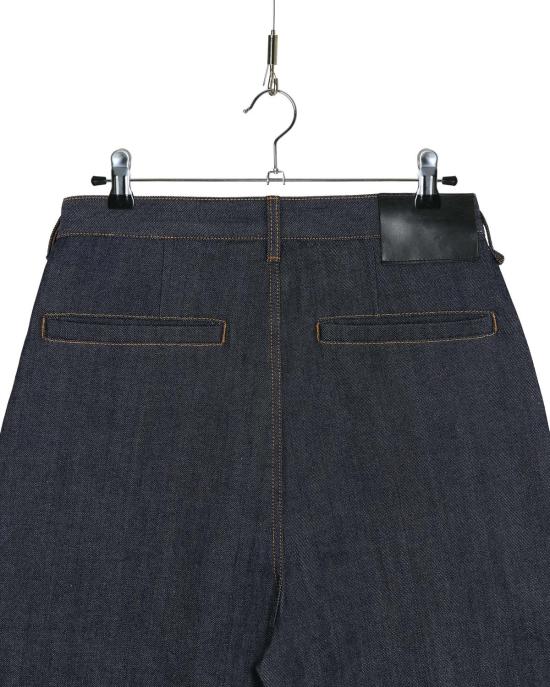  패브릭스 치노 팬츠 원단 인디고 일본산 셀비지 유틸리티  인디고 - FAVRICS