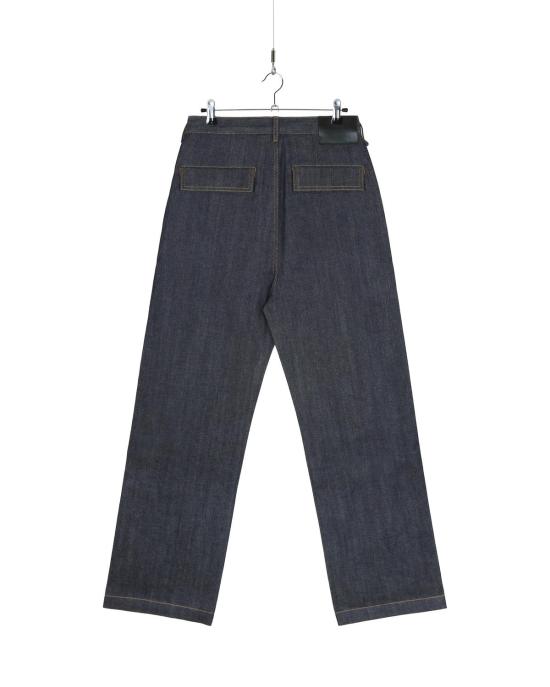  패브릭스 치노 팬츠 원단 인디고 일본산 셀비지 유틸리티  인디고 - FAVRICS