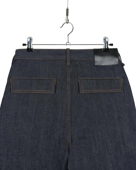  패브릭스 치노 팬츠 원단 인디고 일본산 셀비지 유틸리티  인디고 - FAVRICS