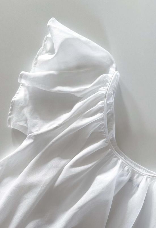  루 샤르망 블라우스 루프 샤르망 스윙탑 화이트 - LOUP CHARMANT